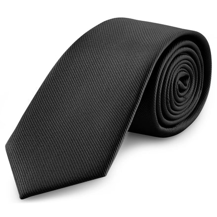 Corbata ceremonia negra
