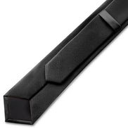Corbata ceremonia negra
