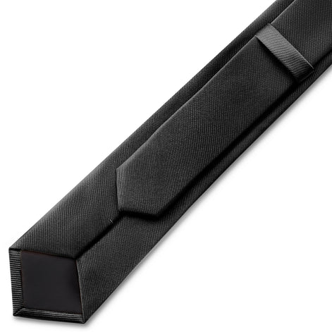 Corbata ceremonia negra