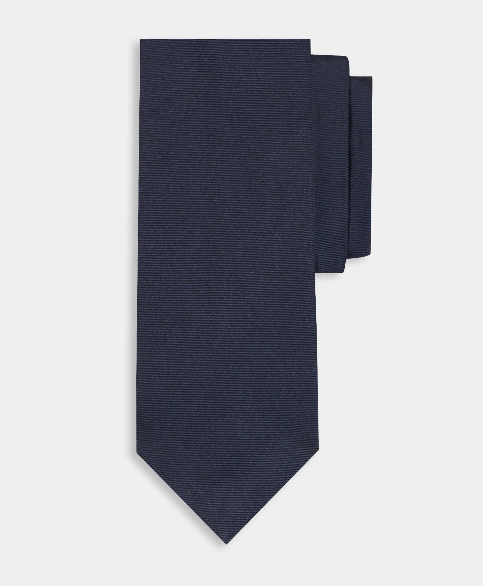 Corbata de seda lisa azul