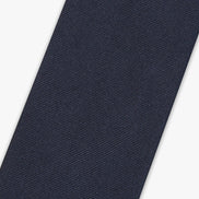 Corbata de seda lisa azul