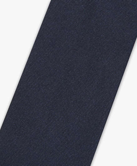 Corbata de seda lisa azul